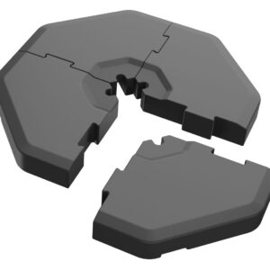 Einlegeplatten für Ampelschirme 4er-Set