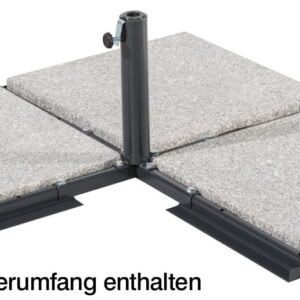 Platten-Ständer Standard, ohne Wegeplatten