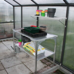 Universal Aluminium Tisch, freistehend