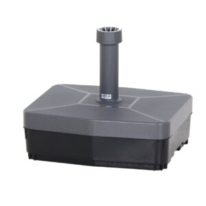 Schirmständer 45kg füllbar anthrazit