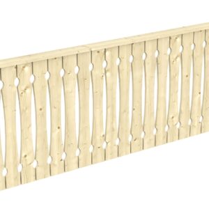 Brüstung Balkonschalung Fichte