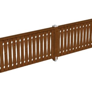 Brüstung Balkonschalung Fichte