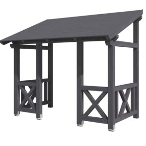 Vordach Paderborn 7 Pultdach