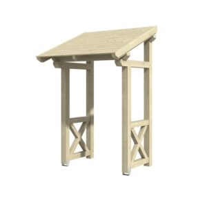 Vordach Potsdam 4 Pultdach