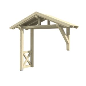 Vordach Stralsund 3 Satteldach