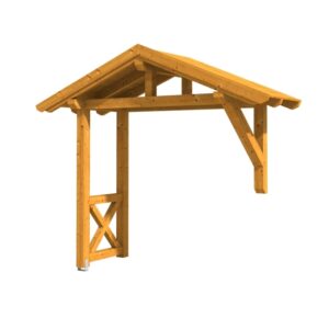 Vordach Stralsund 3 Satteldach