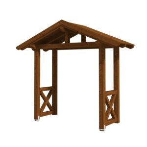 Vordach Stralsund 4 Satteldach