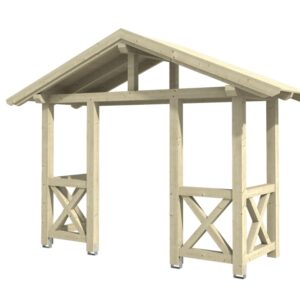 Vordach Stralsund 5 Satteldach