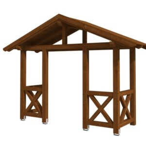 Vordach Stralsund 5 Satteldach