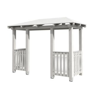 Vordach Wismar 6 Walmdach