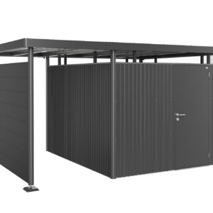 Seitendach zu Gerätehaus HighLine