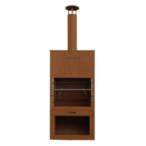 Grill und Gartenkamin