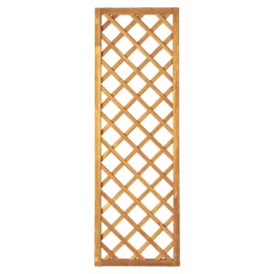 Diagonal-Rankzaun, genagelt