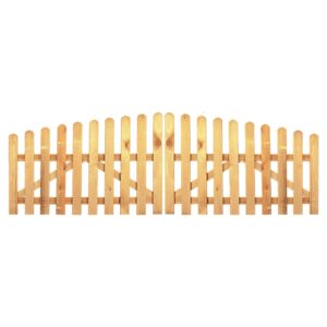 HEIKO-Gartentor Bogen ohne Beschlag