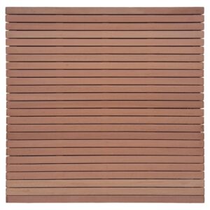 PARALLELA-Rhombuszaun, Keruing 180x180 cm