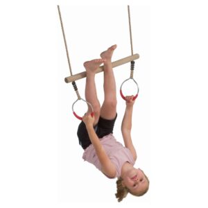 Schaukelstange mit Ringen für Höhen von 205 - 240 cm