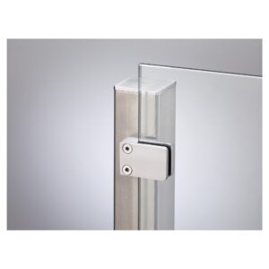 VETRO Anfangspfosten, Anfertigung zum Aufschrauben