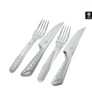 Deluxe Steak-Set 4-teilig, Edelstahl