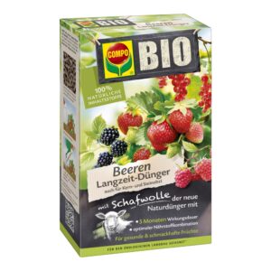 BIO Beeren Langzeit-Dünger mit Schafwolle