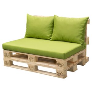 Palettenkissen SET Koroma, 1x Sitz, 2x Rücken