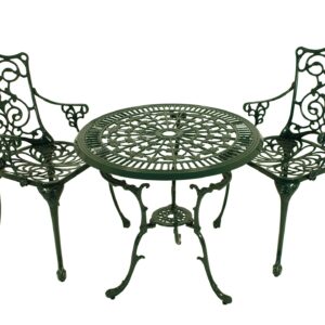 Bistroset Jugendstil, Aluguss