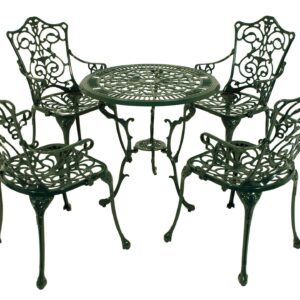 Bistroset Jugendstil, Aluguss