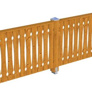 Brüstung Balkonschalung Fichte