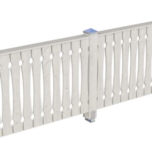 Brüstung Balkonschalung Fichte