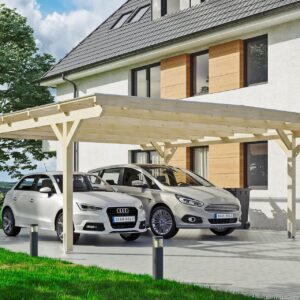 Carport Odenwald gerade Kopfbänder
