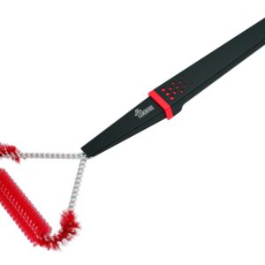 Grillreinigungsbürste Black-Line, Dreiseitig
