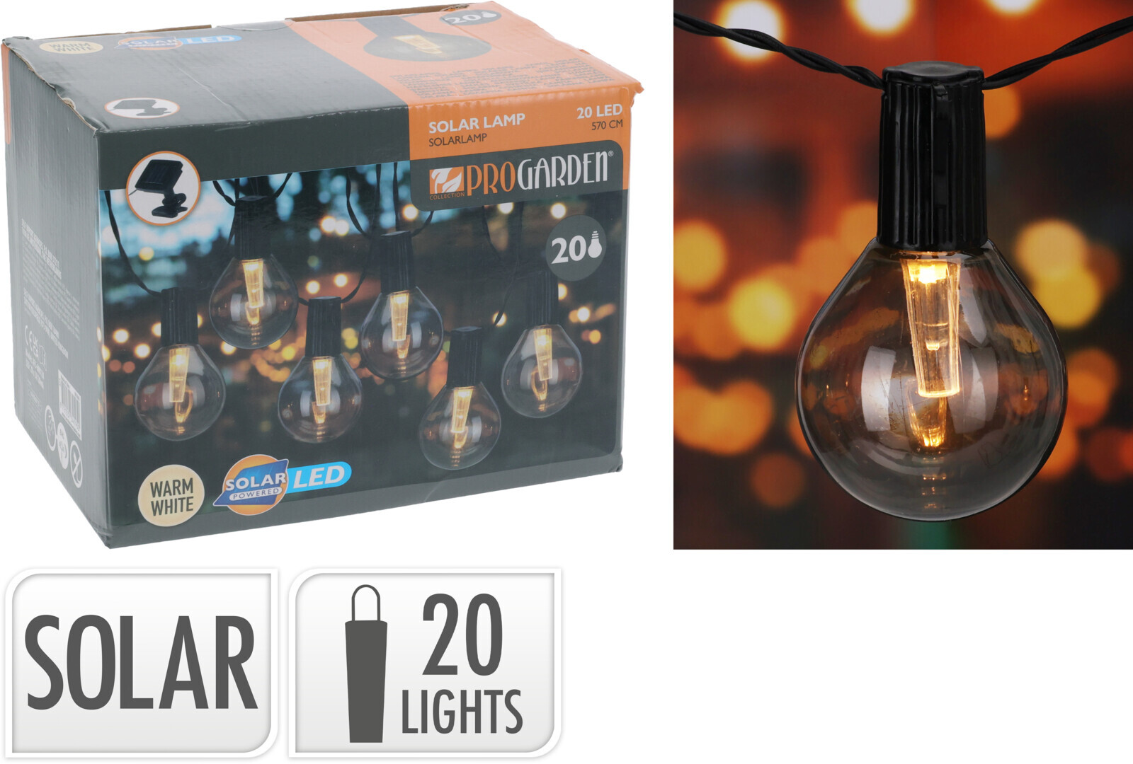 2726466 partybeleuchtung 20led