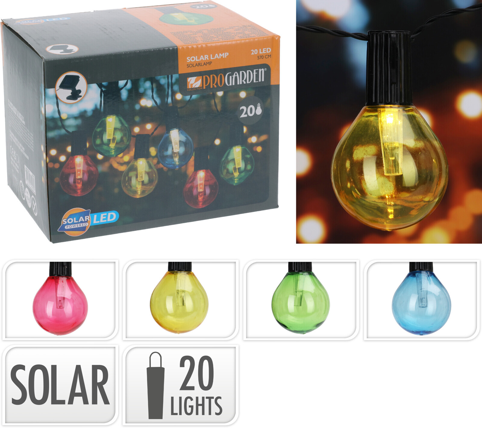 2726467 partybeleuchtung 20led
