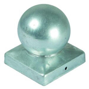Pfostenabdeckung aus Metall 9x9 cm