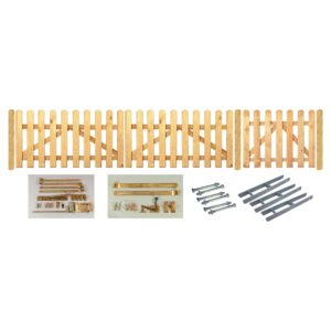 Sichtschutz Zaun-Set HOUSTON Tr und Tor