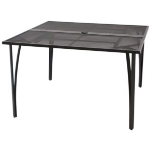 Gartentisch 120x120cm, Streckmetall