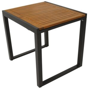 Balkon-Ausziehtisch 80/120x70cm Kufengestell
