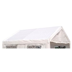 Dachplane für Zelt 4x4m, weiß