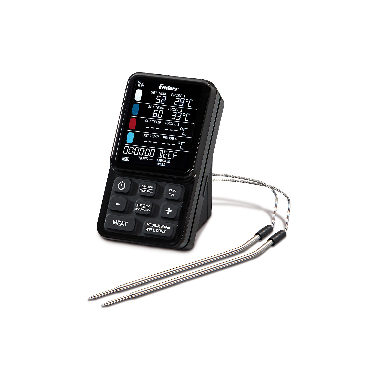 LCD Funkthermometer 1 LCD Funkthermometer